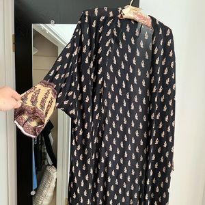 Zara kimono, maxi length